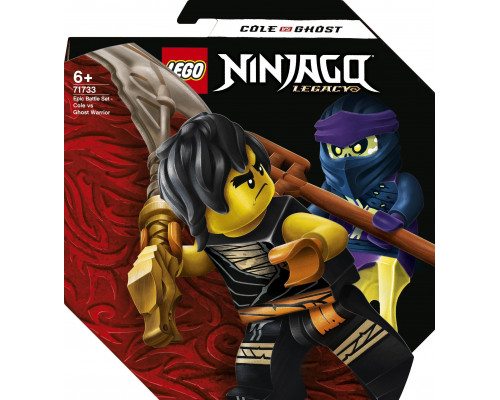 LEGO Ninjago Epicki zestaw bojowy - Cole kontra Wojownik - Duch (71733)