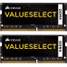 Corsair Value Select, SODIMM, DDR4, 8 GB, 2133 MHz, CL15 (CMSO16GX4M2A2133C15)