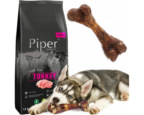 Dolina Noteci Dolina Noteci Premium PIPER ADULT JUNIOR Turkey 12kg + KOŚĆ