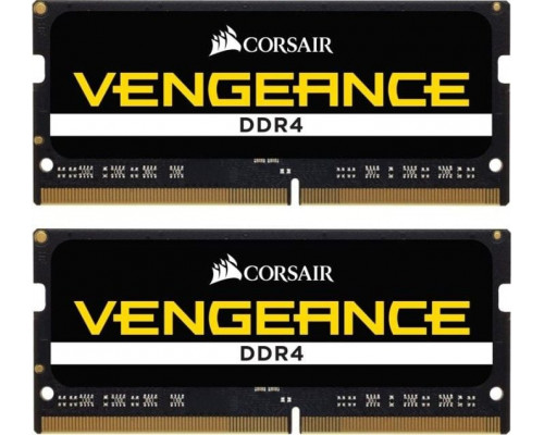Corsair Vengeance, SODIMM, DDR4, 32 GB, 2933 MHz, CL19 (CMSX32GX4M2A2933C19)