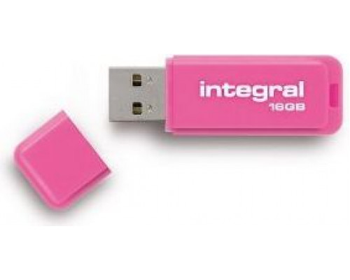 Pendrive Integral Neon, 16 GB  (INFD16GBNEONPK)