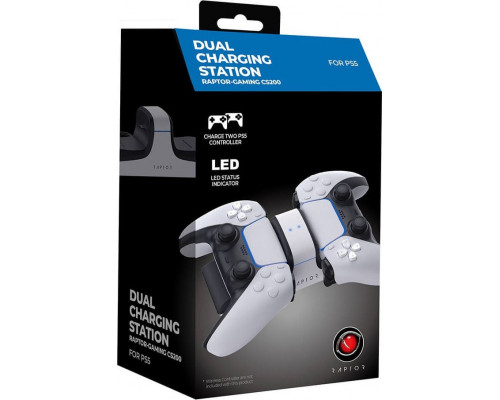 Raptor Gaming dual station charging to the pads PS5 (RG-CS200)