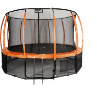 Garden Trampoline Jumpi Garden Maxy Comfort Plus With inner mesh 16 FT 487 cm pomarańczowa
