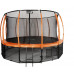 Garden Trampoline Jumpi Garden Maxy Comfort Plus With inner mesh 16 FT 487 cm pomarańczowa