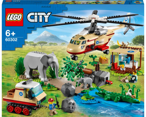 LEGO City Na ratunek dzikim zwierzętom (60302)