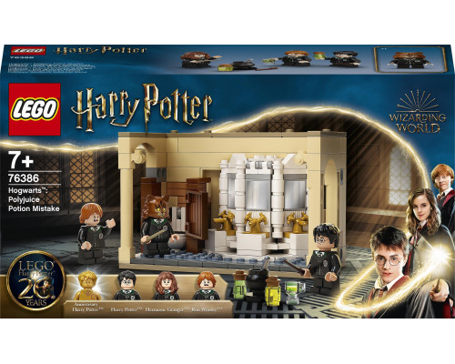 LEGO Harry Potter Hogwart: pomyłka z eliksirem wielosokowym (76386)