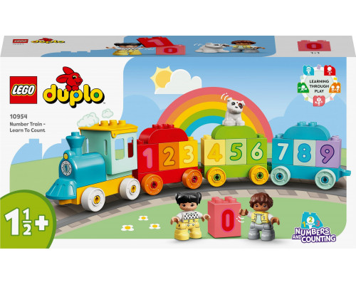 LEGO Duplo Pociąg z cyferkami - nauka liczenia (10954)