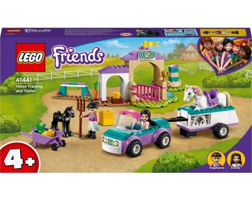LEGO Friends Szkółka jeździecka i przyczepa dla konia (41441)
