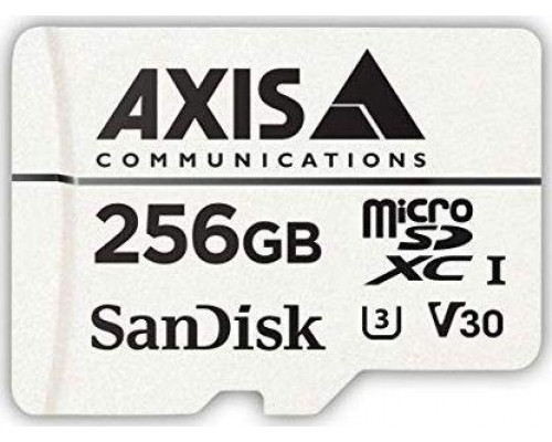 SD  Axis SURVEILLANCE MicroSDXC 256 GB Class 10 UHS-I/U3 V30 (02021-001)