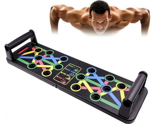 Sports Equipment AG96B UCHWYT DESKA DO POMPEK 14 ĆWICZEŃ 63x18,5 cm