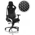 Noblechairs EPIC z prawdziwej skóry - black/white/red (GAGC-034)