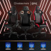 Noblechairs EPIC z prawdziwej skóry - black/white/red (GAGC-034)