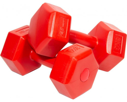 Eb Fit ‎‎Dumbbells 1027036 bituminous 2 x 3 kg