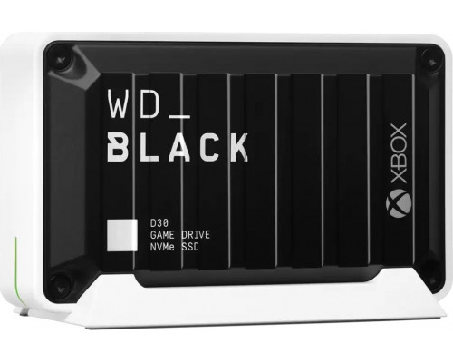 SSD WD BLACK D30 Game Drive SSD for Xbox 2TB Black-biały (WDBAMF0020BBW-WESN)