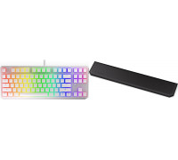 Endorfy Endorfy Thock TKL Pudding Onyx White Kailh Red (EY5A009) + Podkładka pod nadgarstki Thock TKL Palm Rest