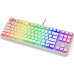 Endorfy Endorfy Thock TKL Pudding Onyx White Kailh Red (EY5A009) + Podkładka pod nadgarstki Thock TKL Palm Rest