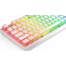 Endorfy Endorfy Thock TKL Pudding Onyx White Kailh Red (EY5A009) + Podkładka pod nadgarstki Thock TKL Palm Rest