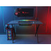 Gaming galds Genesis Holm 300 RGB Black 120 cmx60 cm + Nitro 330 Black-czerwony (NFG-0752)