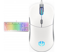 Endorfy Thock TKL Pudding Onyx White Kailh Red (EY5A009) + Mysz GEM Onyx White