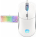 Endorfy Thock TKL Pudding Onyx White Kailh Red (EY5A009) + Mysz GEM Onyx White