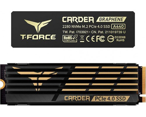 SSD TeamGroup T-Force Cardea A440 2TB M.2 2280 PCI-E x4 Gen4 NVMe (TM8FPZ002T0C327)