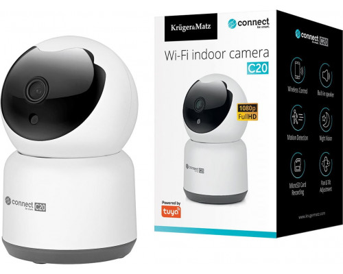 Kruger&Matz Kamera Wi-Fi wewnętrzna Kruger&Matz Connect C20