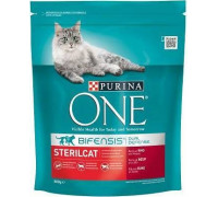 Purina One Cat Sterilcat Food z wołowiną dla kota 800g