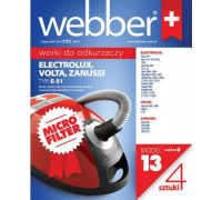 Webber BAGS WEBBER MICRO ELECTROLUX E 51 02WME51