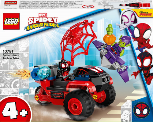 LEGO Marvel Spider-Man Miles Morales: Technotrójkołowiec Spider-Mana (10781)