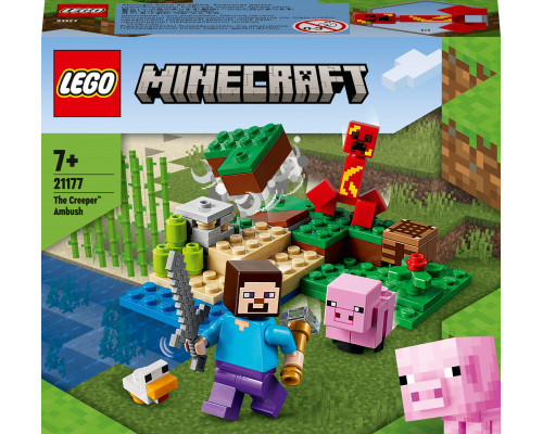LEGO Minecraft Zasadzka Creepera (21177)