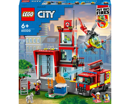LEGO City Remiza strażacka (60320)