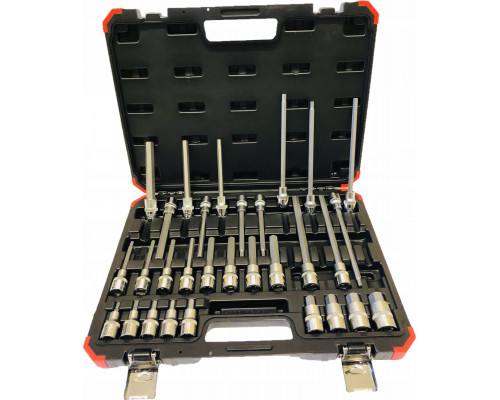 Gedore Gedore Red screwdriver socket set 1/2 hex 30 pieces - 3301573