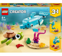LEGO Creator Delfin i żółw (31128)