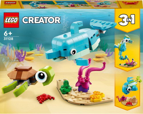 LEGO Creator Delfin i żółw (31128)