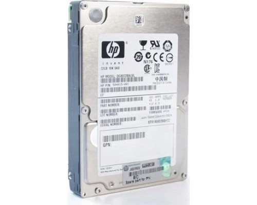 Dysk HP HDD/72GB 10K SAS 2.5