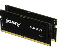 Kingston Fury Impact, SODIMM, DDR5, 16 GB, 4800 MHz, CL38 (KF548S38IBK2-16                )