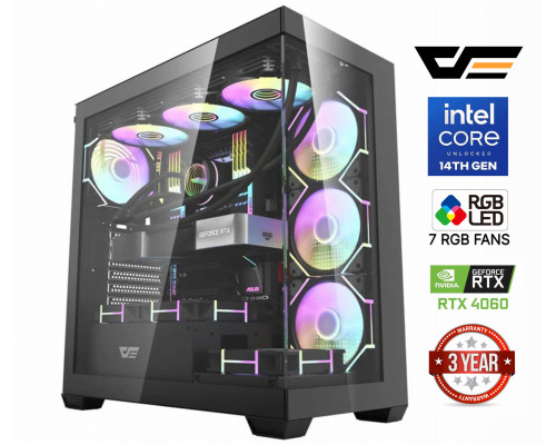 Core i5-14400F 16GB 1TB SSD 2TB HDD RTX 4060 8GB NoOS