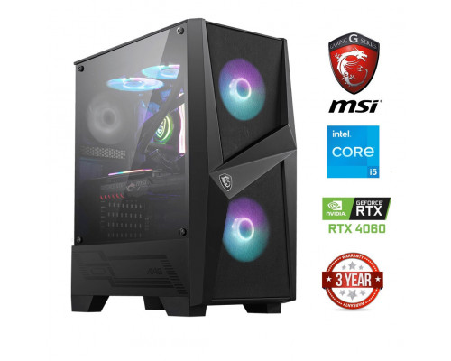 Core i5-12400F 32GB 1TB SSD 2TB HDD RTX 4060 NoOs