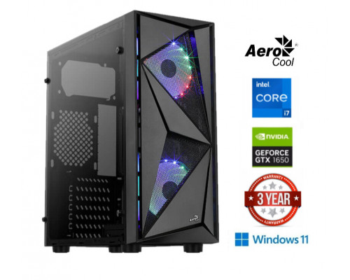 Core i7-10700 32GB 480GB SSD NVME 1TB HDD GTX 1650 4GB Windows 11