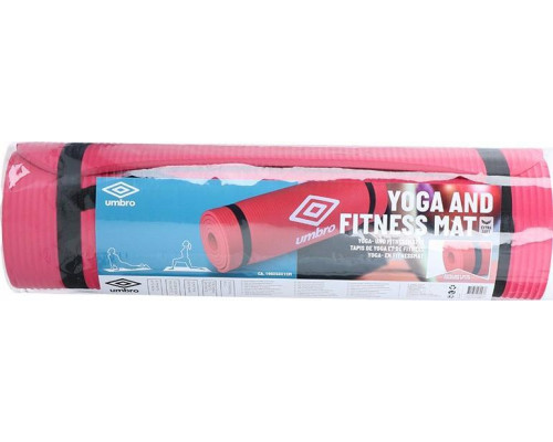 Zizo Umbro - Mata do fitness, yoga z taśmą transportową (red)