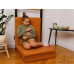 BenchK matracis vingrošanas 3-daļīgs T25 180 cm x 60 cm x 8 cm brown