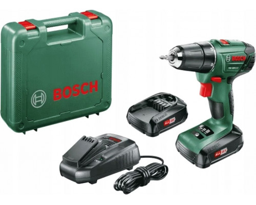 Bosch PSR 1800 LI-2 18 V 2 x akumulator 1.5 Ah (06039A310H)