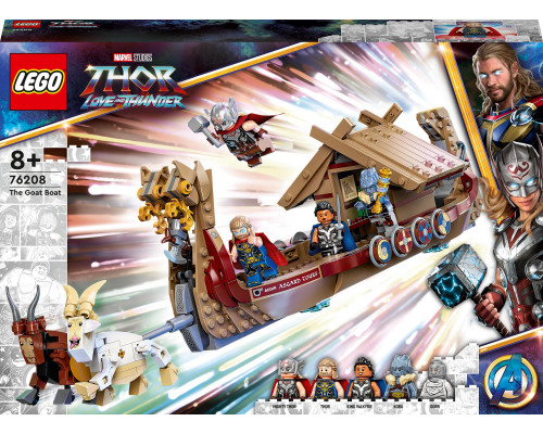 LEGO Marvel Kozia łódź (76208)