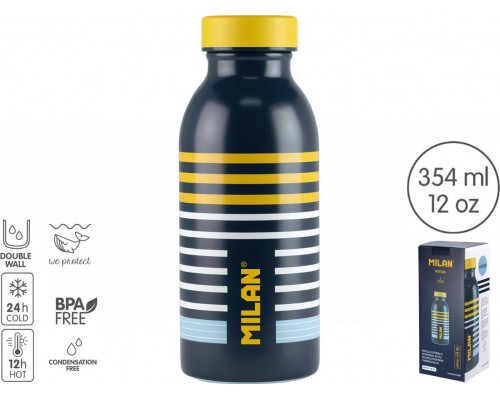 Milan BOTTLE THERMAL MILAN SWIMS GRANATOWA 354ML