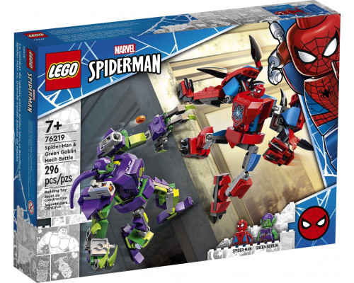 LEGO Marvel Spider-Man Bitwa mechów Spider-Mana i Zielonego Goblina (76219)