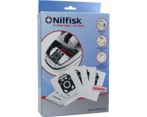 Nilfisk NILFISK Bags for the vacuum cleaners ELITE 4szt