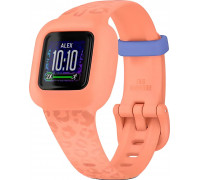 Garmin Vivofit Junior 3 Peach Leopard Orange