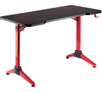 Gaming desk Maclean RS163 Black 120 cmx60 cm