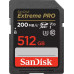 SD  SanDisk Extreme PRO SDXC 512 GB Class 10 UHS-I/U3 V30 (SDSDXXD-512G-GN4IN)