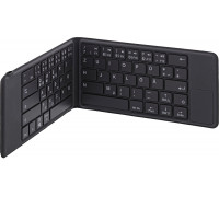 InLine InLine® foldable Bluetooth keyboard "BT-Pocket", grey, for up to 3 Bluetooth devices